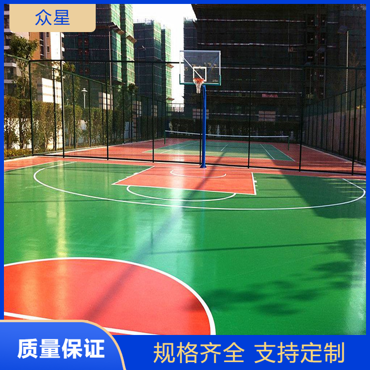 绵阳市塑胶篮球场塑胶篮球场 - 方案